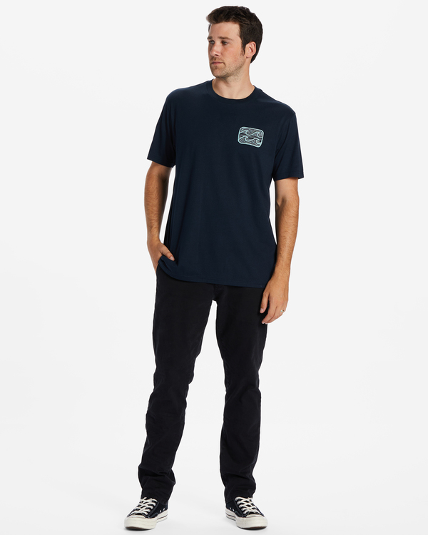 1 Crayon Wave - T-Shirt für Männer Blau ABYZT01946 Billabong