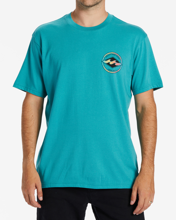 0 Rotor Diamond - T-Shirt for Men Green ABYZT01950 Billabong