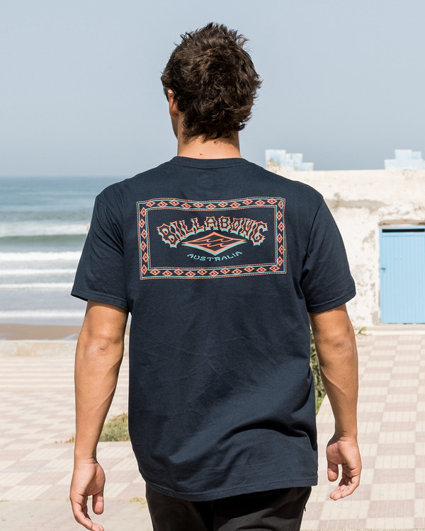 0 A/Div Arch - T-Shirt für Männer Blau ABYZT01959 Billabong