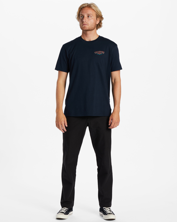 2 A/Div Arch - T-Shirt für Männer Blau ABYZT01959 Billabong