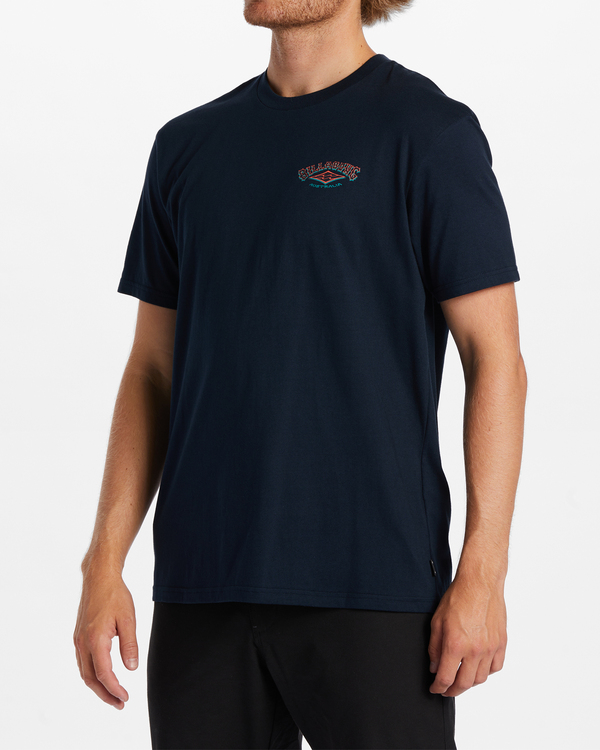 4 A/Div Arch - T-Shirt für Männer Blau ABYZT01959 Billabong
