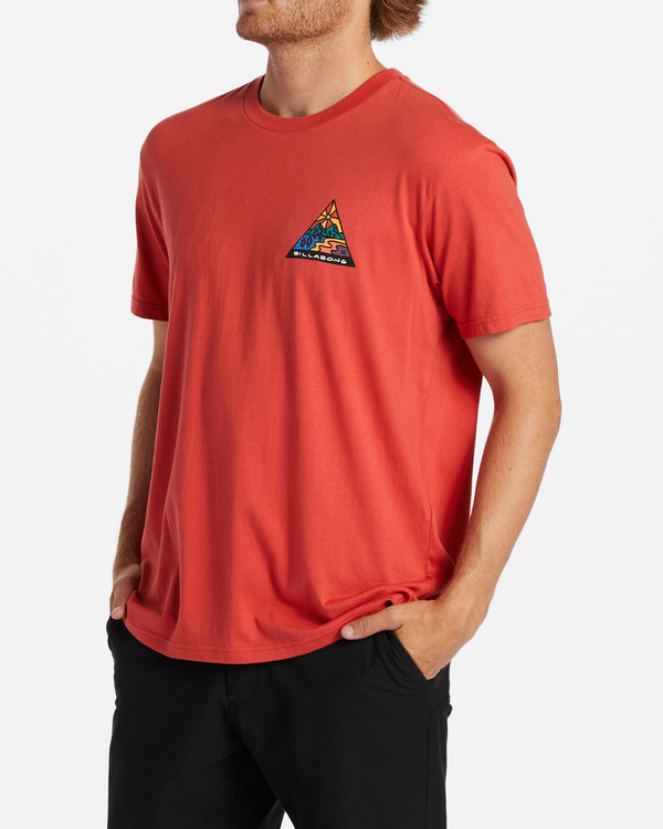 3 Shine - T-Shirt voor Heren Orange ABYZT01964 Billabong