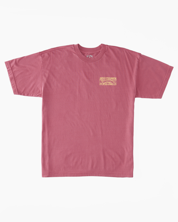 6 Arch Wave - T-Shirt for Men Pink ABYZT01992 Billabong