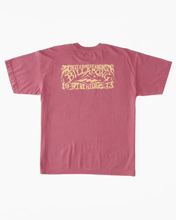 5 Arch Wave - T-Shirt for Men Pink ABYZT01992 Billabong