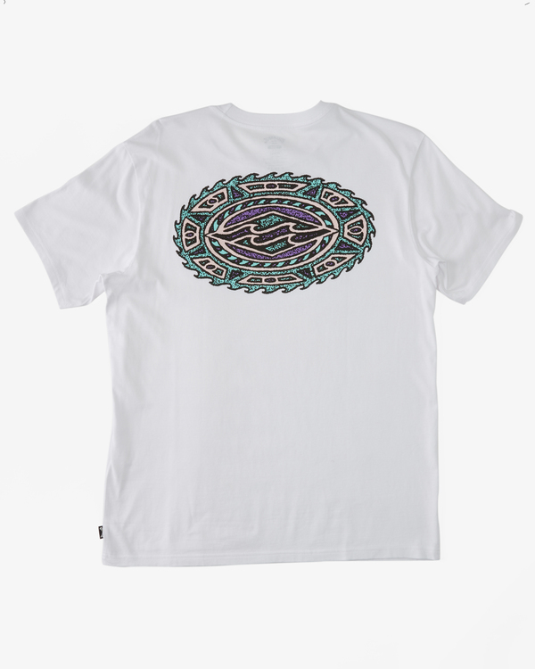 7 Crayon Wave - T-Shirt for Men White ABYZT02195 Billabong