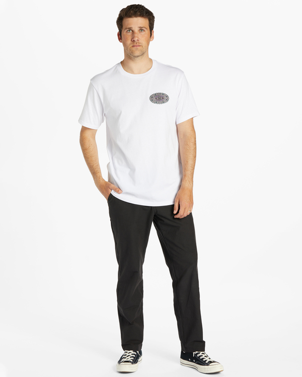 2 Crayon Wave - T-Shirt for Men White ABYZT02195 Billabong