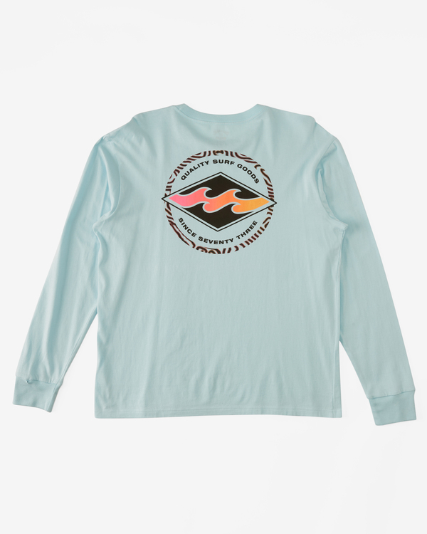 6 Rotor Diamond - Long Sleeve T-Shirt for Men Blue ABYZT02207 Billabong