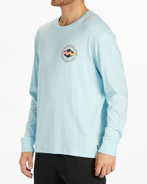 3 Rotor Diamond - Long Sleeve T-Shirt for Men Blue ABYZT02207 Billabong