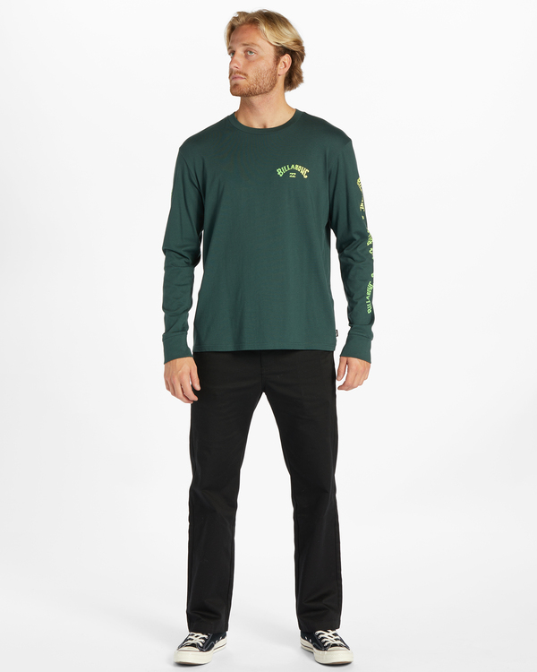 1 Snaking Arches - Long Sleeve T-Shirt for Men  ABYZT02208 Billabong