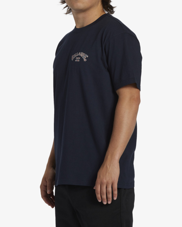 3 Arch Fill - T-Shirt for Men Blue ABYZT02256 Billabong