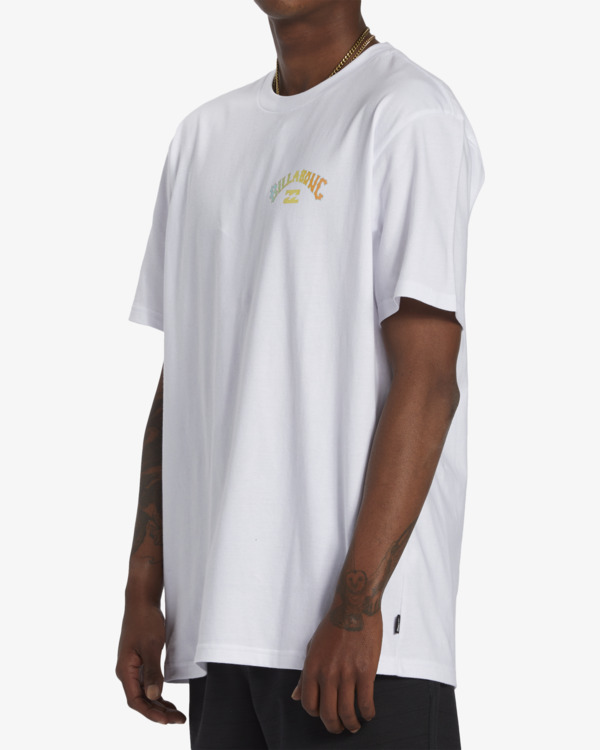 3 Arch Fill - T-Shirt for Men White ABYZT02256 Billabong