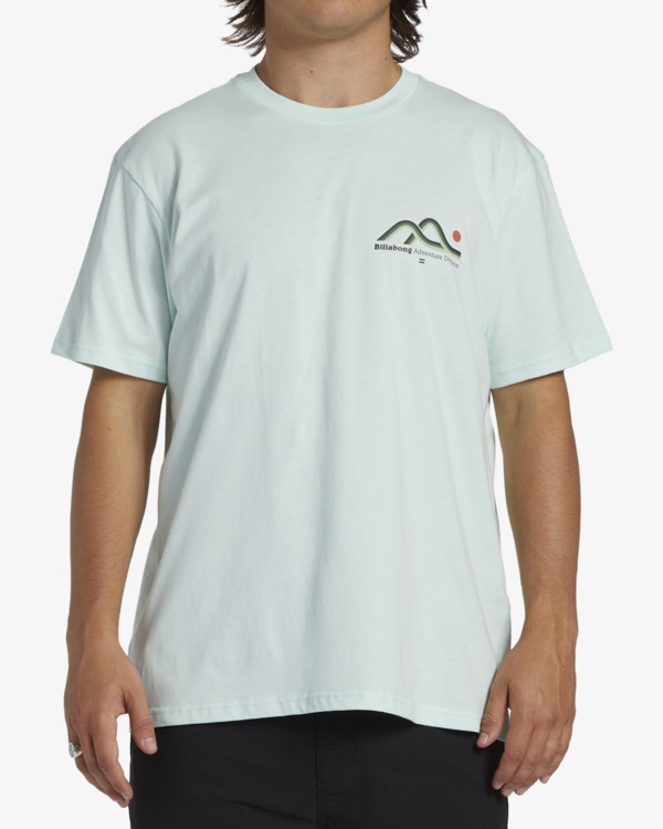 0 Range - T-Shirt voor Heren Blue ABYZT02299 Billabong