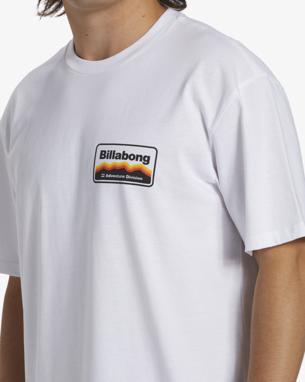 4 Range - T-Shirt for Men White ABYZT02299 Billabong