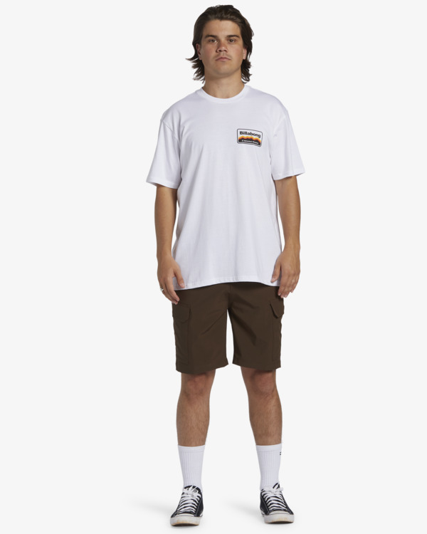 1 Range - T-Shirt for Men White ABYZT02299 Billabong