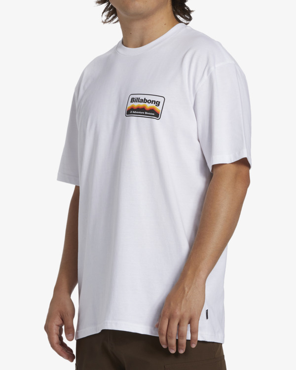 3 Range - T-Shirt for Men White ABYZT02299 Billabong