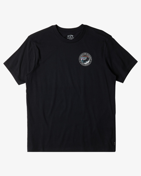 8 Rockies - Short Sleeve T-Shirt for Men Black ABYZT02420 Billabong