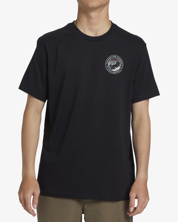 2 Rockies - Short Sleeve T-Shirt for Men Black ABYZT02420 Billabong