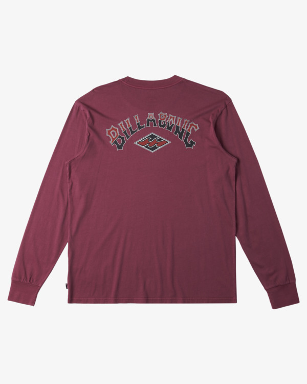 6 Arch Wash - Longsleeve für Männer Rosa ABYZT02493 Billabong