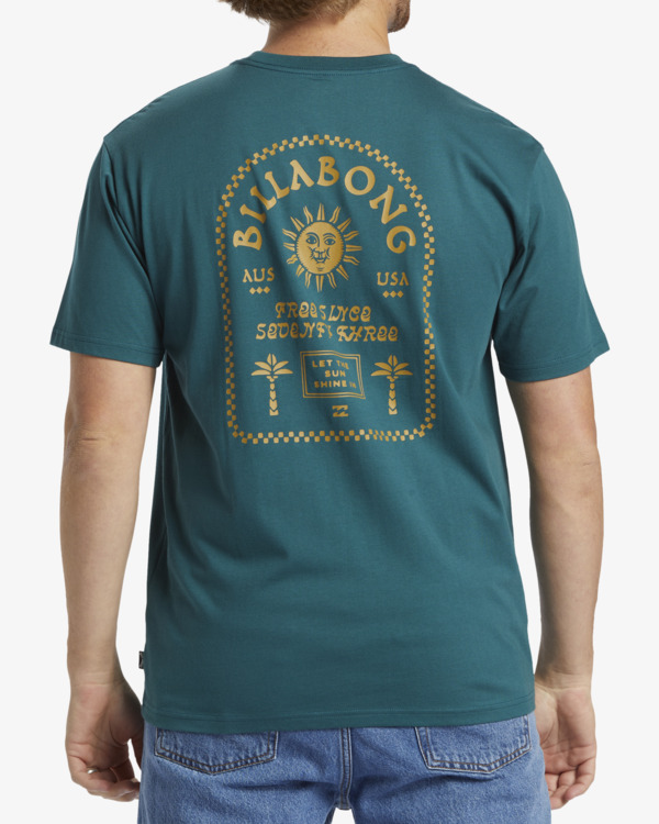 2 Portal - T-Shirt für Männer Blau ABYZT02538 Billabong