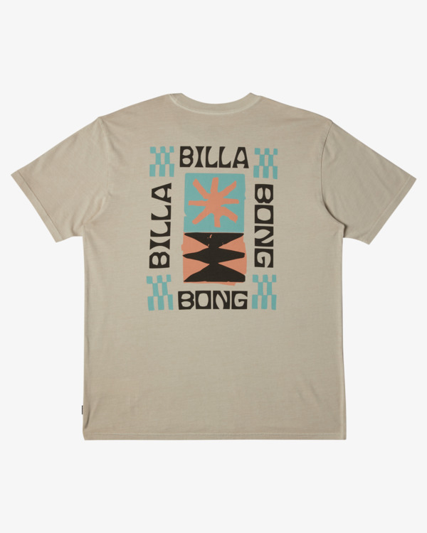 5 Matzz - T-shirt de manga curta para Homem Branco ABYZT02545 Billabong