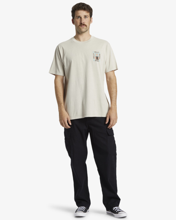 1 Matzz - T-Shirt à manches courtes pour Homme Blanc ABYZT02545 Billabong