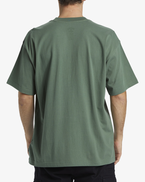 2 Tv - T-Shirt à manches courtes pour Homme Vert ABYZT02549 Billabong