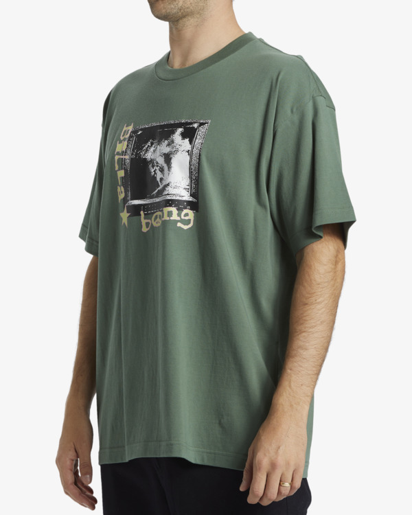 3 Tv - T-shirt de manga curta para Homem Verde ABYZT02549 Billabong