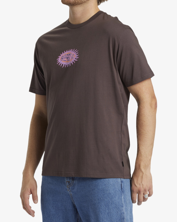 3 Sunwarp - Short Sleeve T-shirt for Men Purple ABYZT02561 Billabong