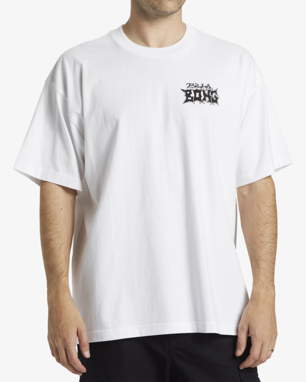 0 Sounds - T-shirt de manga curta para Homem Branco ABYZT02562 Billabong