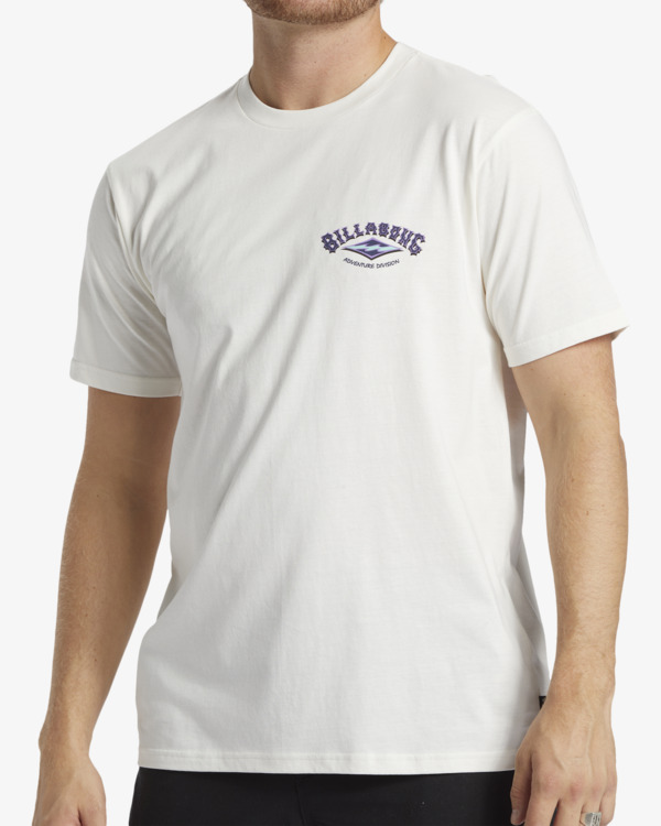 4 Adventure Division Arch - T-Shirt à manches courtes pour Homme Blanc ABYZT02564 Billabong