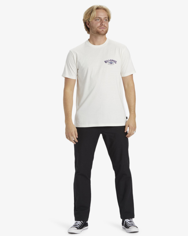 1 Adventure Division Arch - T-shirt de manga curta para Homem Branco ABYZT02564 Billabong