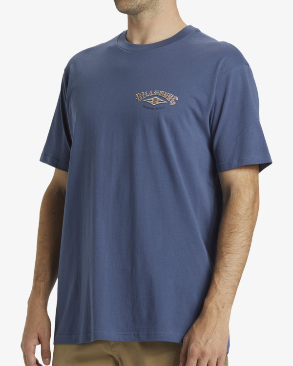 4 Adventure Division Arch - T-Shirt à manches courtes pour Homme Bleu ABYZT02564 Billabong