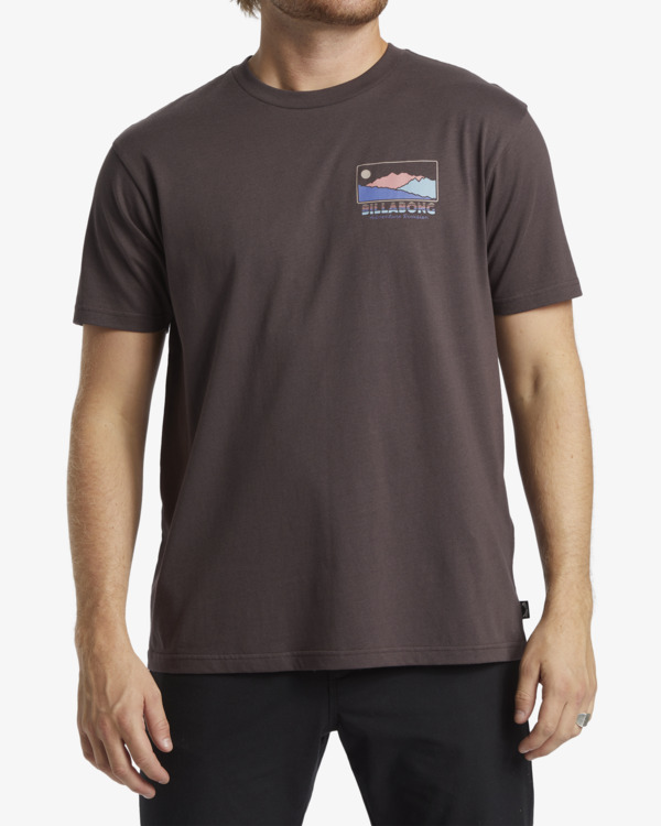 0 Range - Short Sleeve T-shirt for Men Purple ABYZT02565 Billabong