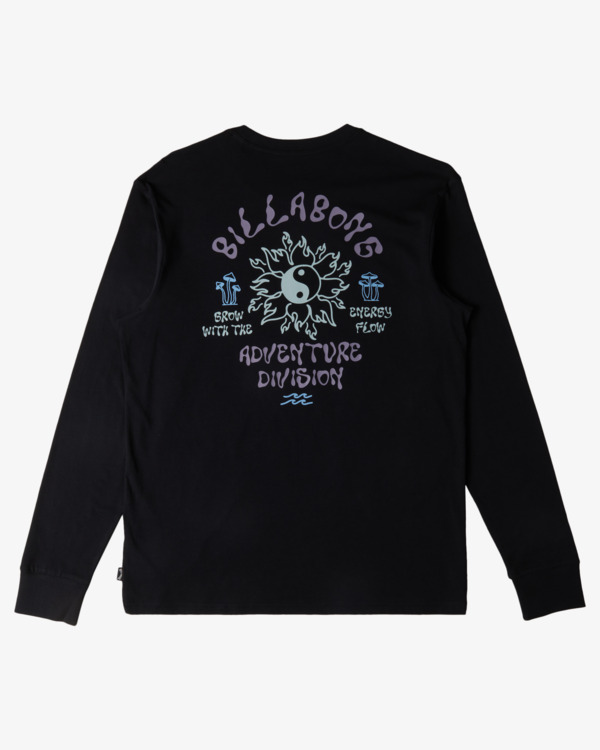 5 Flow - Long Sleeve T-shirt for Men Black ABYZT02577 Billabong