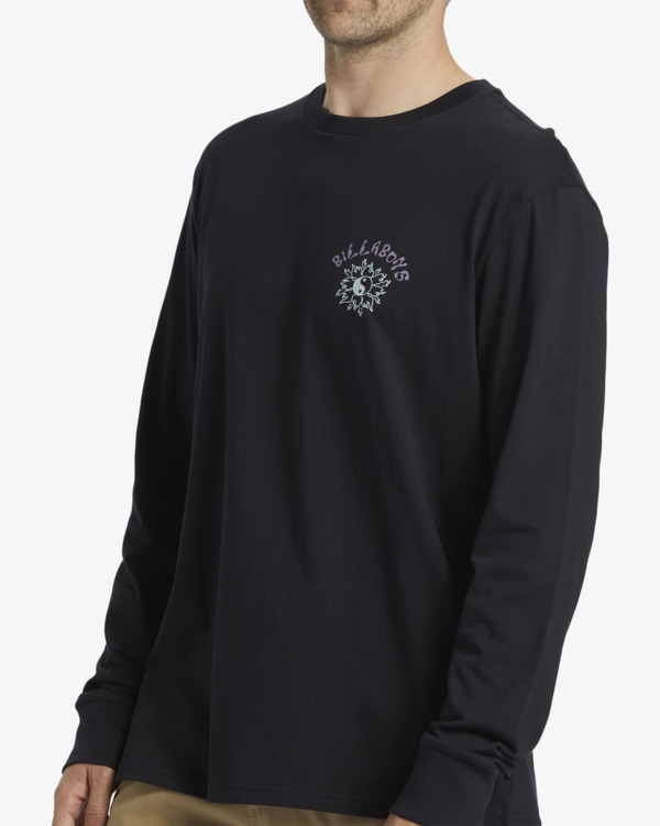 4 Flow - Long Sleeve T-shirt for Men Black ABYZT02577 Billabong