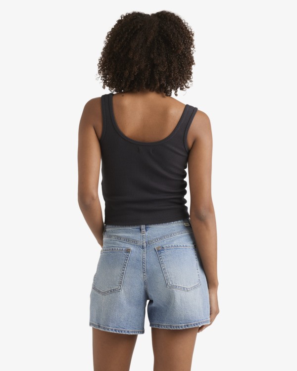 3 Shifter - Denim Shorts for Women Beige BL000172 Billabong