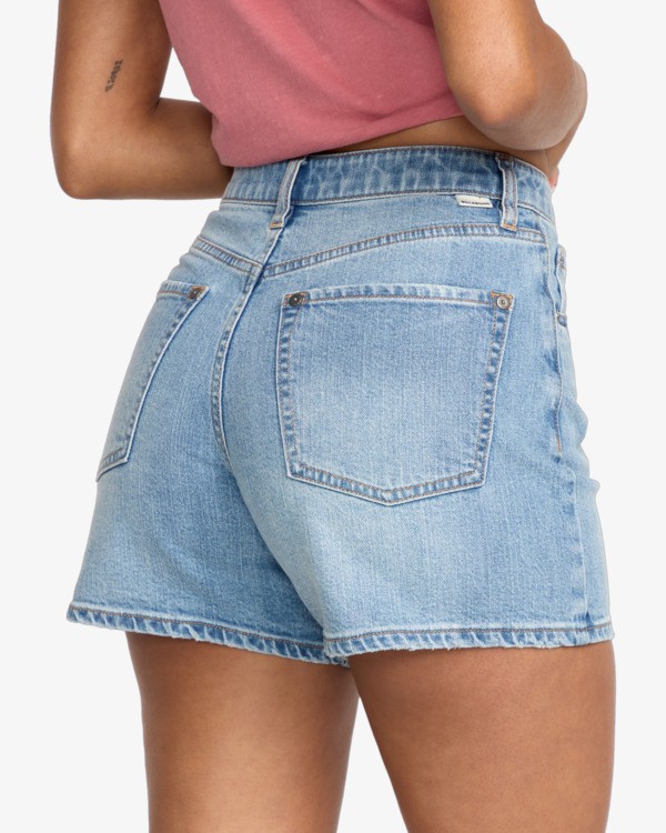 4 Shifter - Denim Shorts for Women Beige BL000172 Billabong