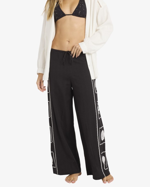 1 Sea Side Dreamer - Elasticated Trousers for Women Blue BL000244 Billabong