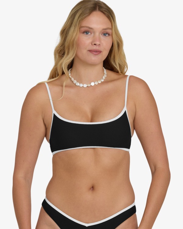 4 Tanlines Jaclyn Crop Negro BL000268 Billabong