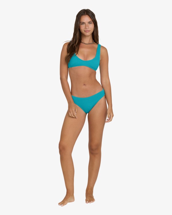 1 Summer Hi - Scoop Tank Bikini Top for Women Grey BL000278 Billabong