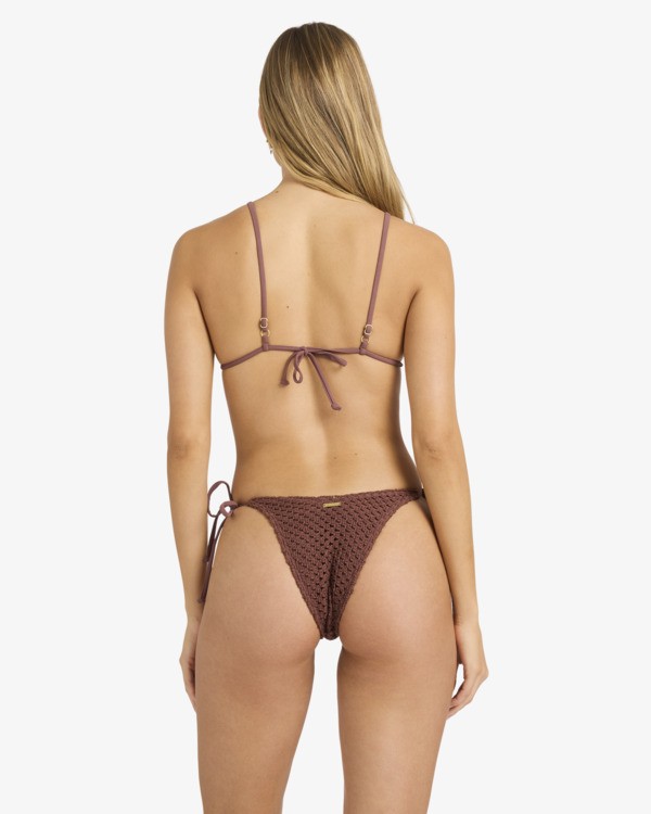 0 Twisted Tides Dippi - Parte de baixo com cobertura reduzida para Mulher Azul BL000297 Billabong