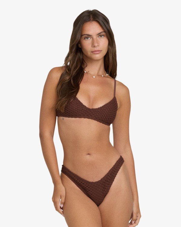 0 Twisted Tides V - Bralette-Bikinioberteil f&uuml;r Frauen Blau BL000298 Billabong