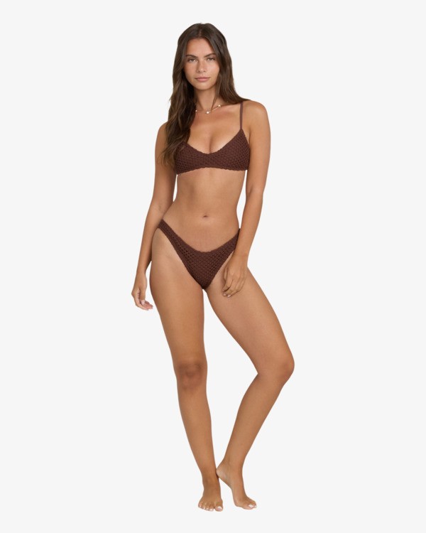 1 Twisted Tides V - Bralette-Bikinioberteil f&uuml;r Frauen Blau BL000298 Billabong