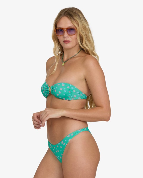 3 Ship Wrecked Shelly Bndu Green BL000341 Billabong