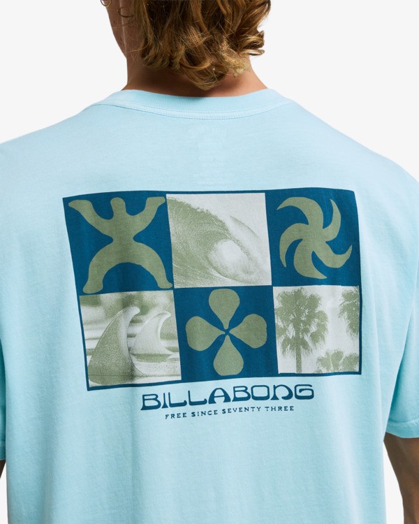 4 Glyph Ww Premium - T-Shirt &agrave; manches courtes pour Homme Multi BL000628 Billabong