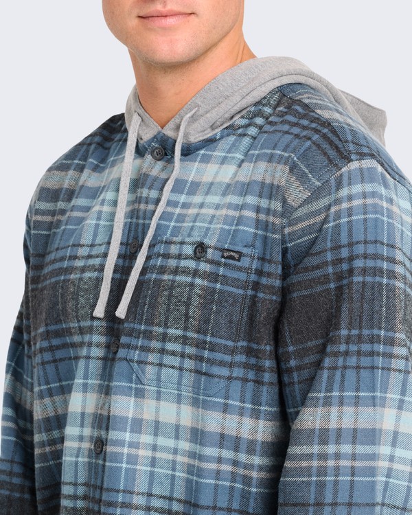 4 Baja Flannel Blau BL000841M Billabong