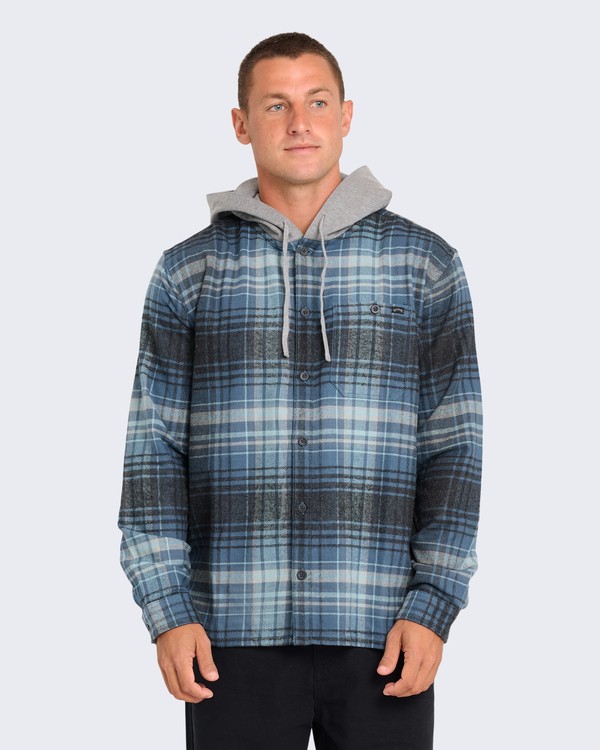 0 Baja Flannel Blau BL000841M Billabong