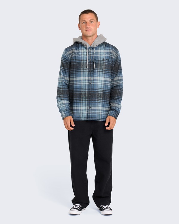 2 Baja Flannel Blau BL000841M Billabong