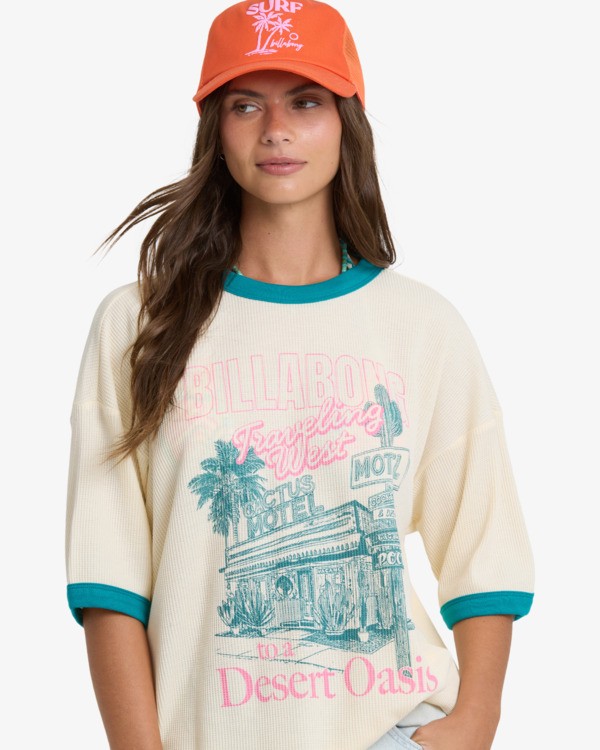 4 Go West Ringer Branco BL000922W Billabong