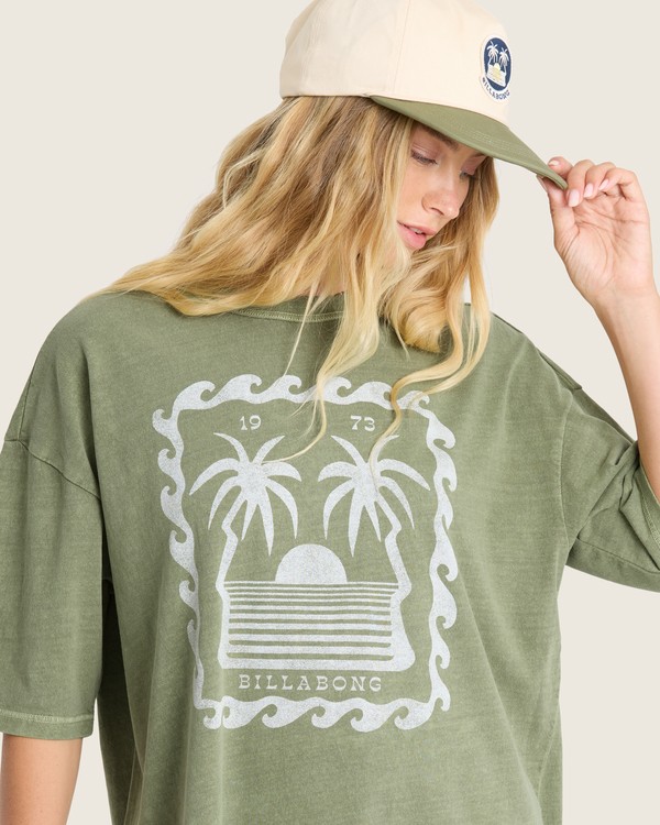 4 Wave Stamp Green BL001110W Billabong